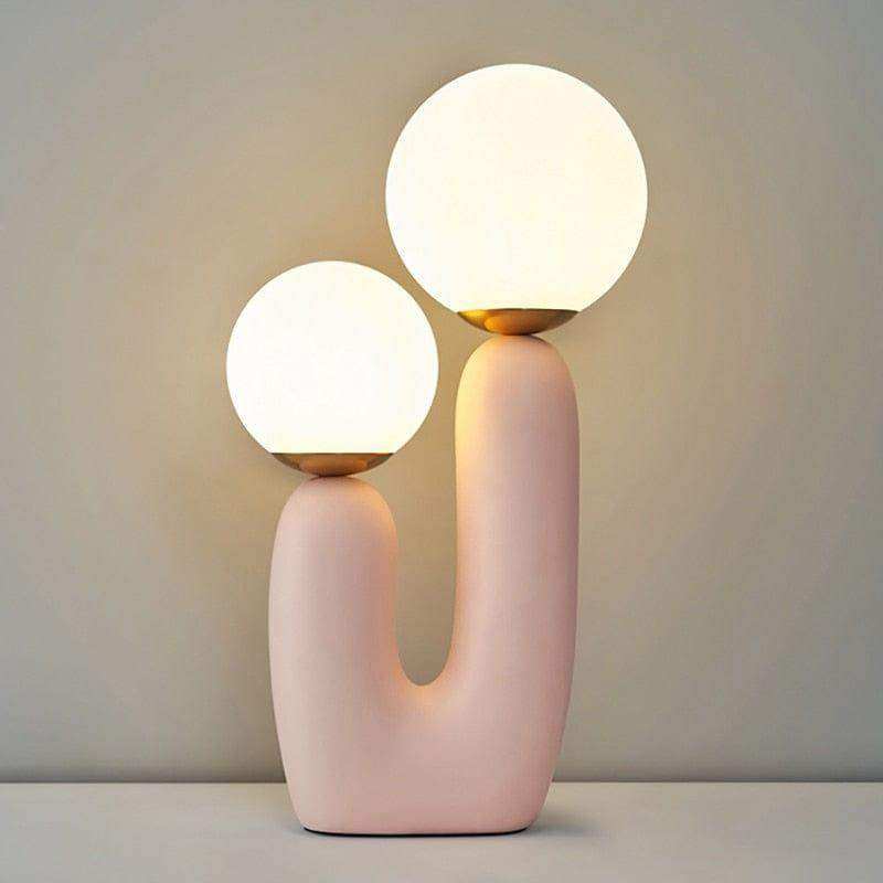 Pink Cacti Table Lamp