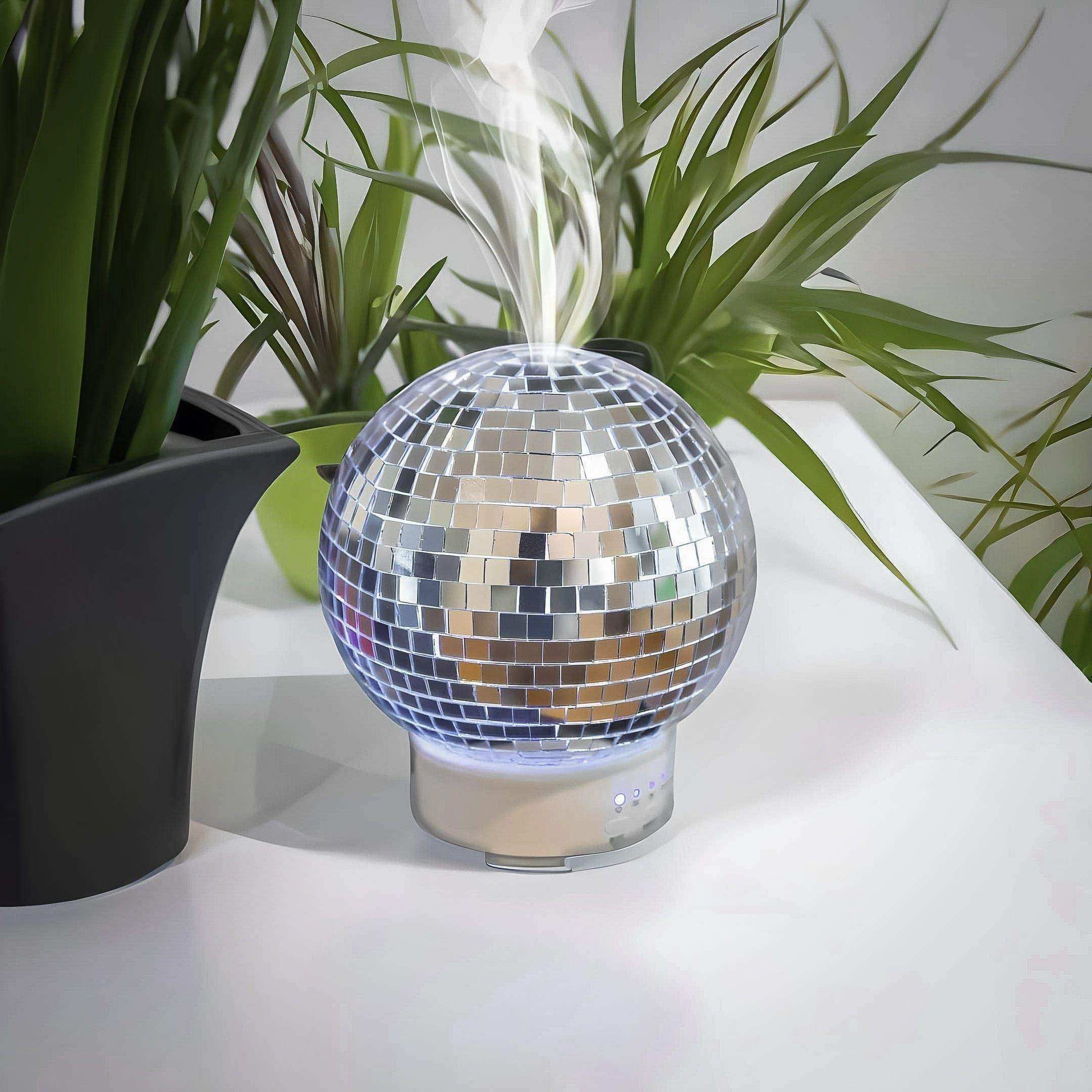 Rotating Disco Ball Diffuser