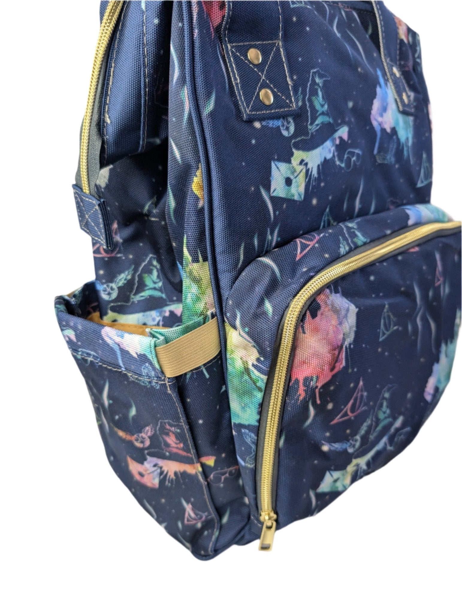 The Sorting Bag Magical Baby Changing Backpack Purple Wizarding World
