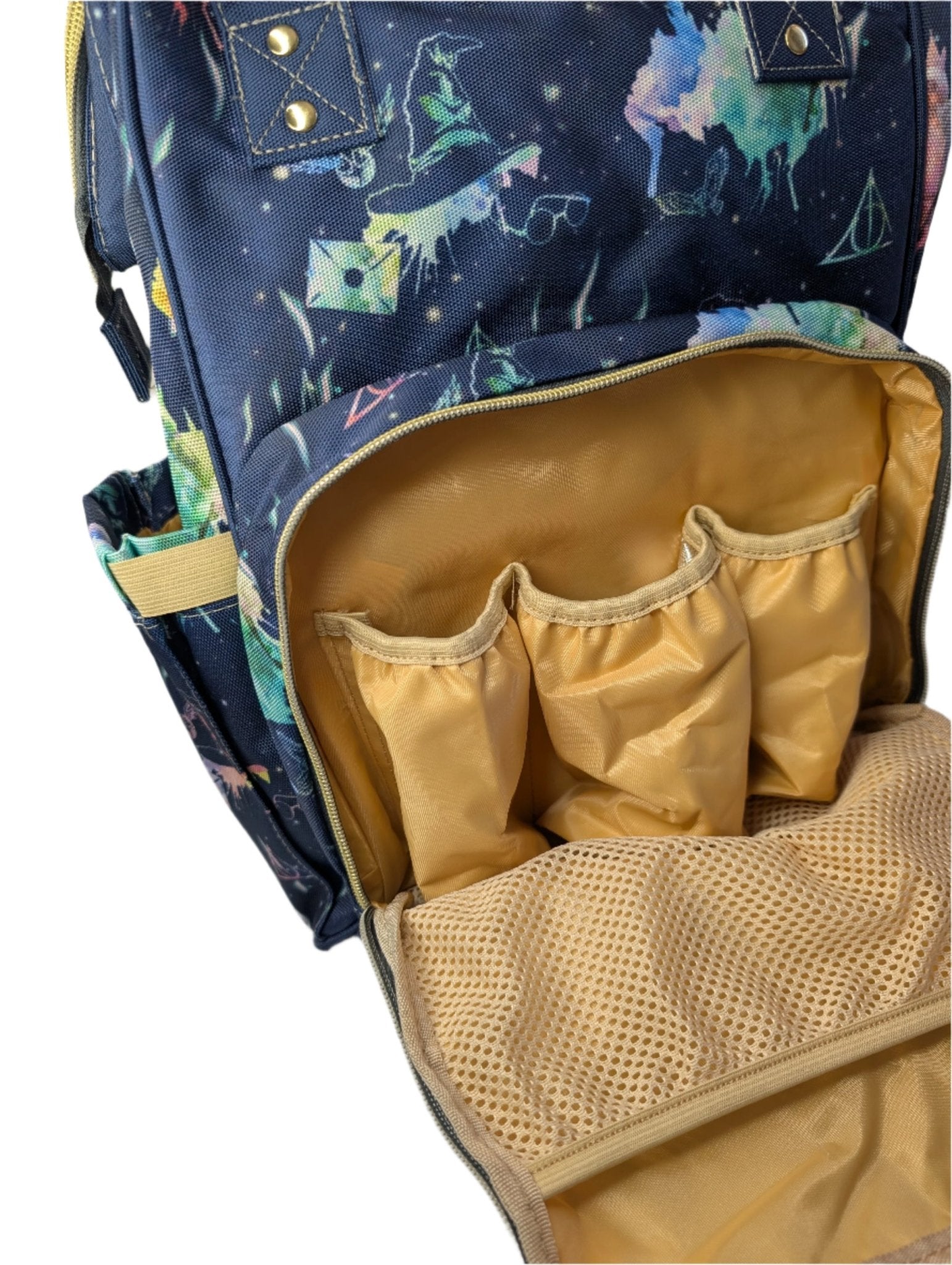 The Sorting Bag Magical Baby Changing Backpack Purple Wizarding World