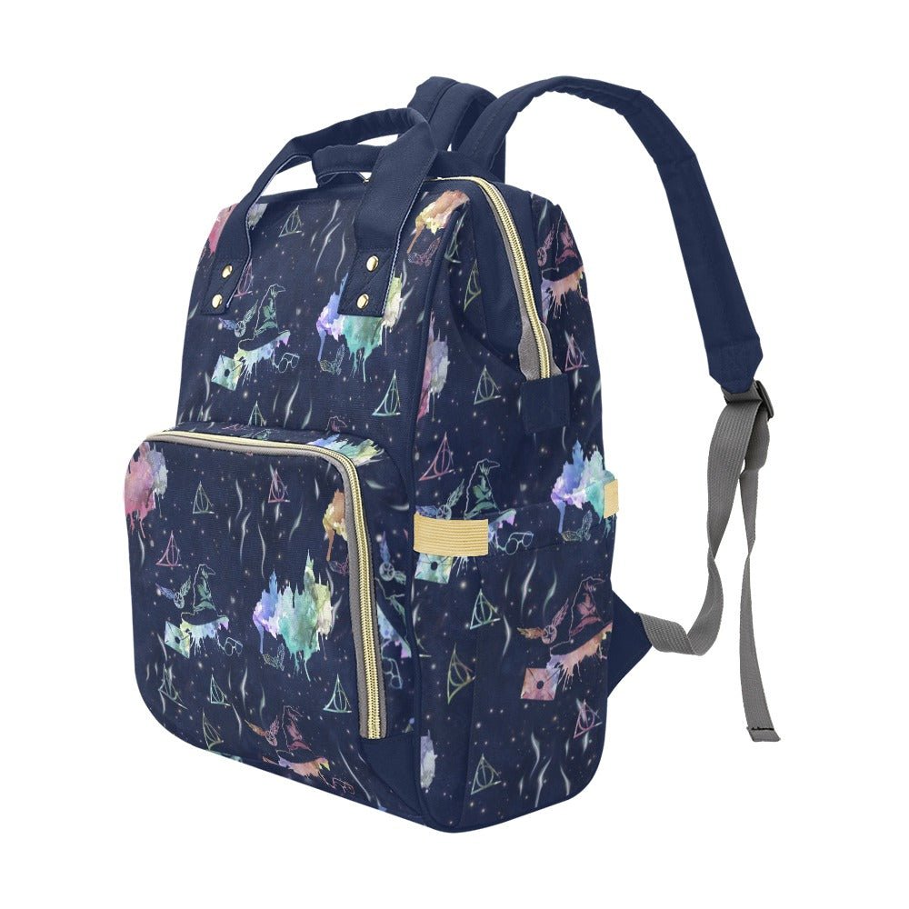 The Sorting Bag Magical Baby Changing Backpack Purple Wizarding World