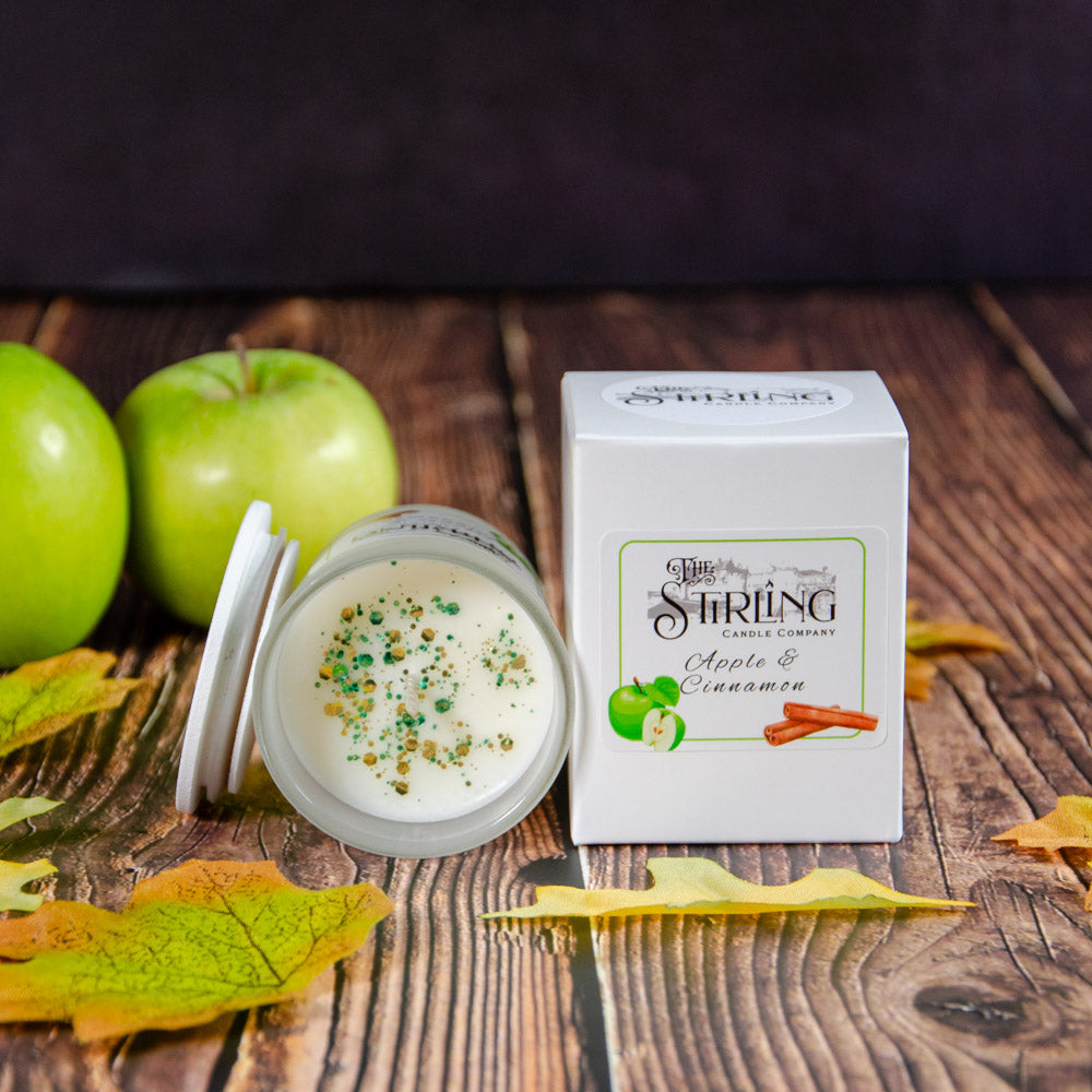 Apple and Cinnamon Small Candle