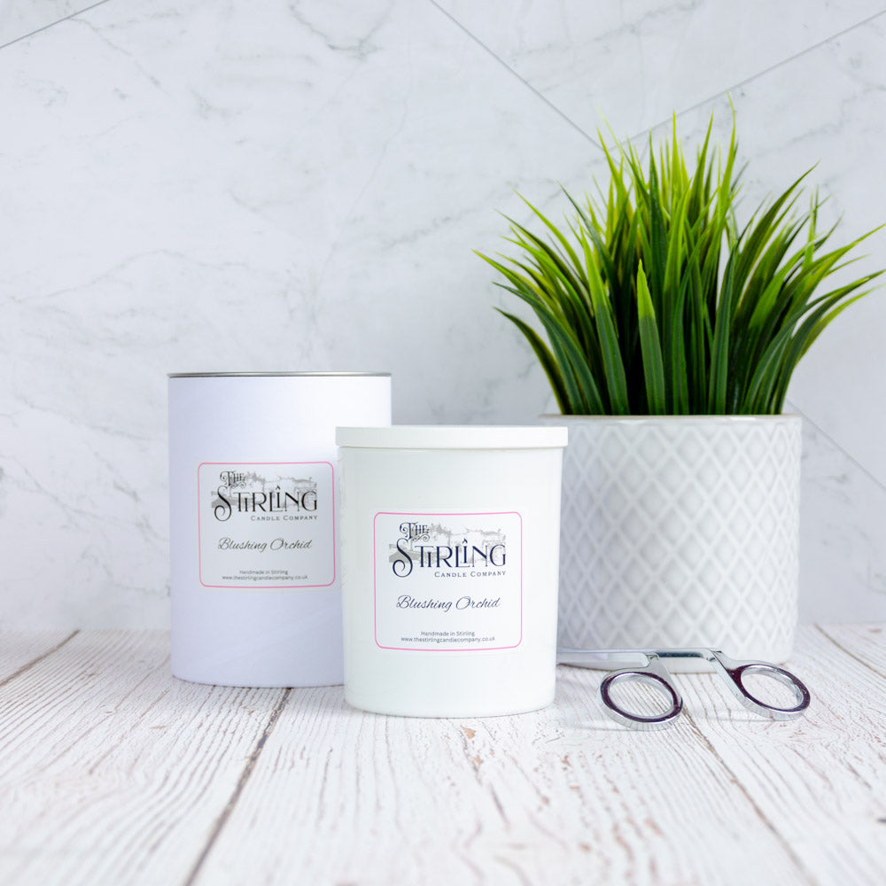 Blushing Orchid Large Candle