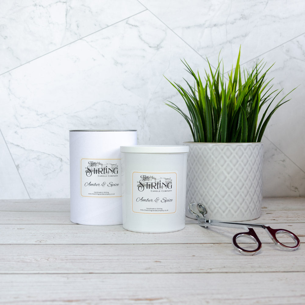 Amber and Spice Large Candle