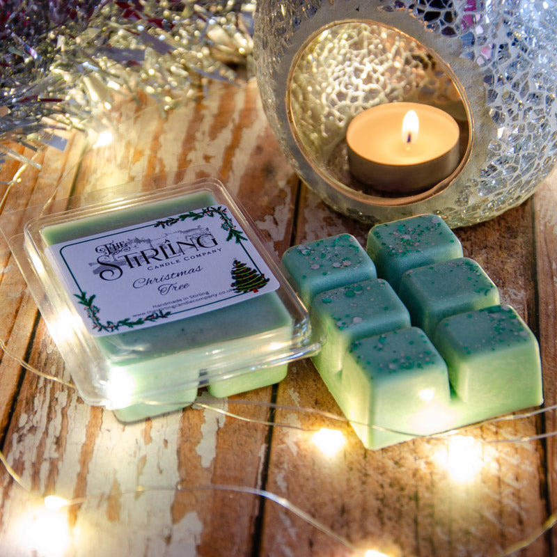 Christmas Tree Wax Melt Clamshell