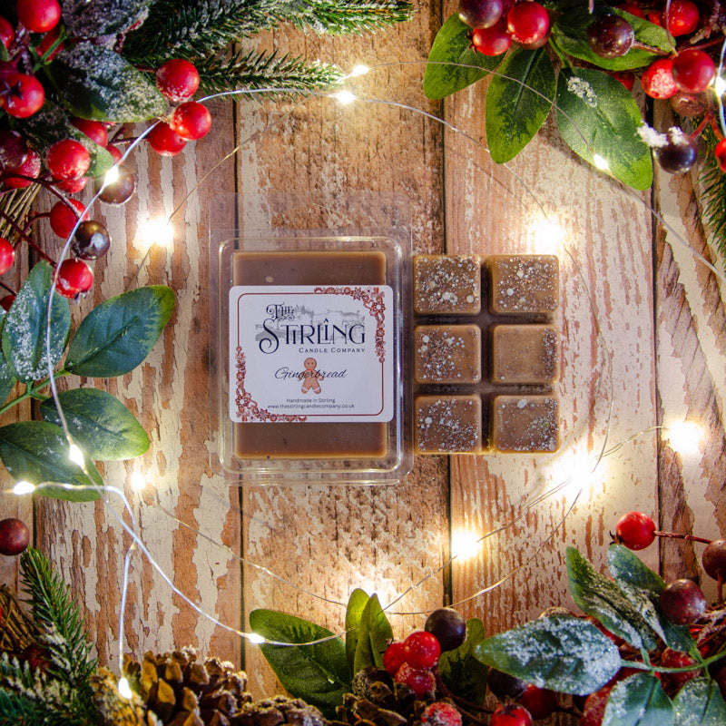 Gingerbread Wax Melt Clamshell