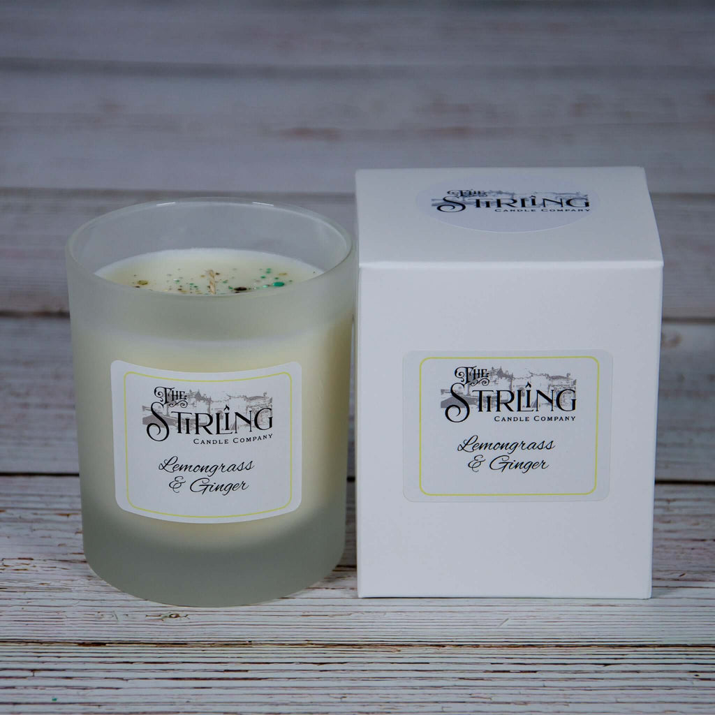 Lemongrass and Ginger Medium Candle