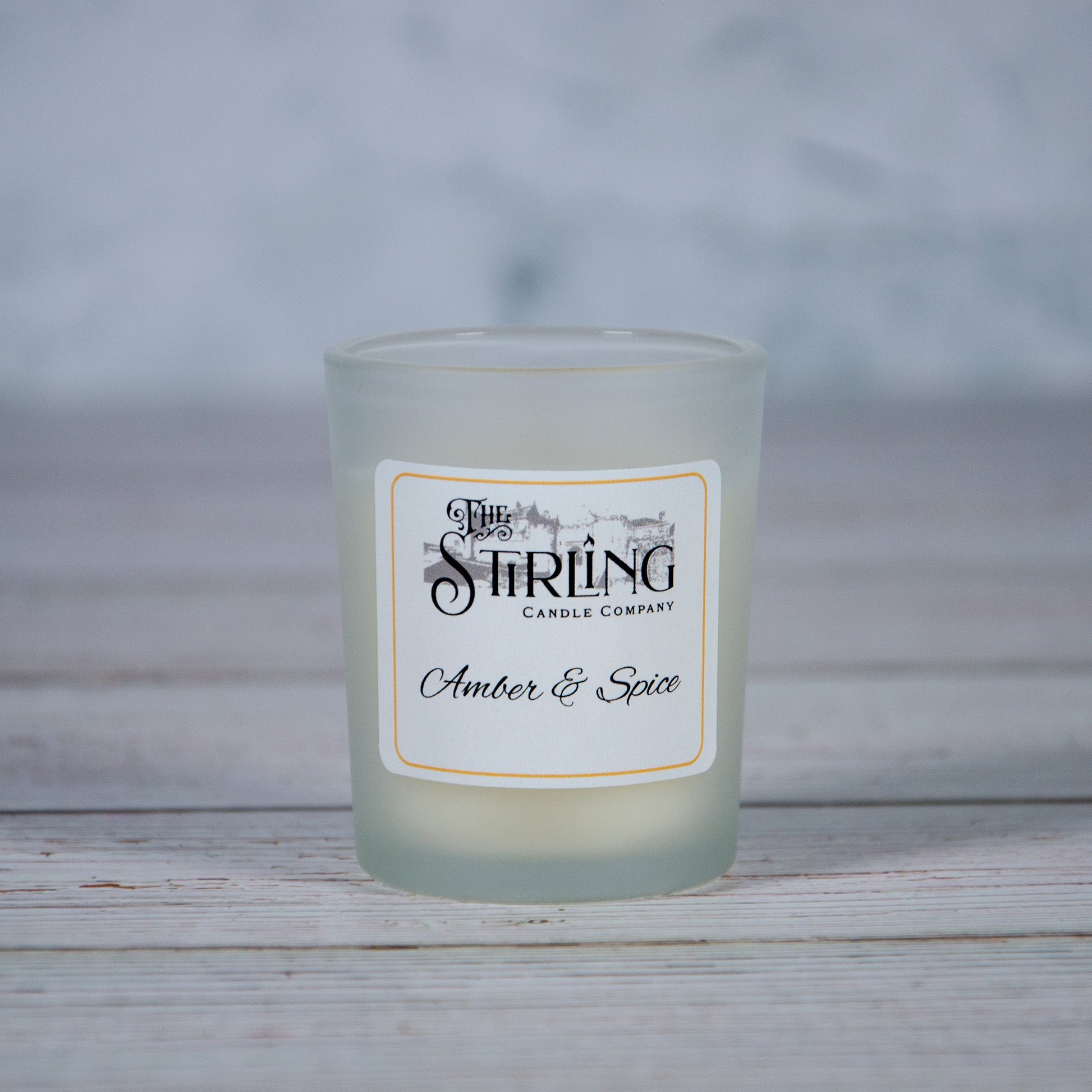 Amber and Spice Small Candle
