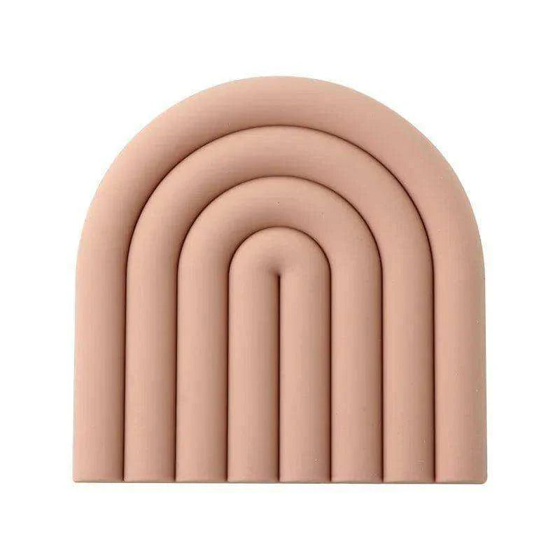 Wavy Rainbow Silicone Table Placemat