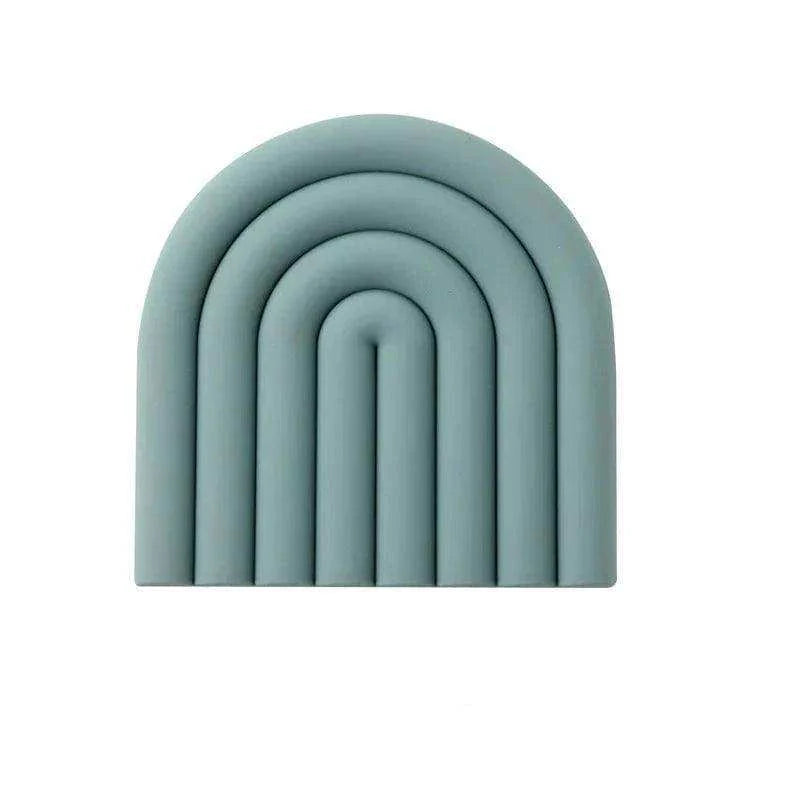 Wavy Rainbow Silicone Table Placemat