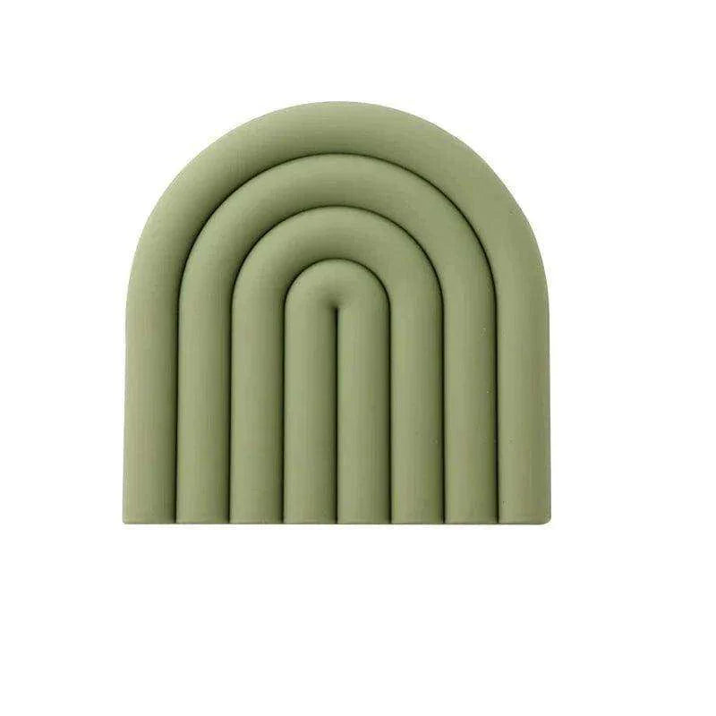 Wavy Rainbow Silicone Table Placemat