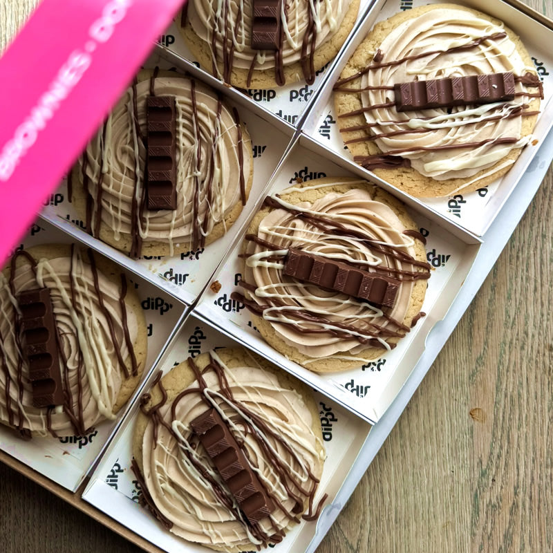 Kinder Cookie Box - 6 Handmade Sugar Cookies