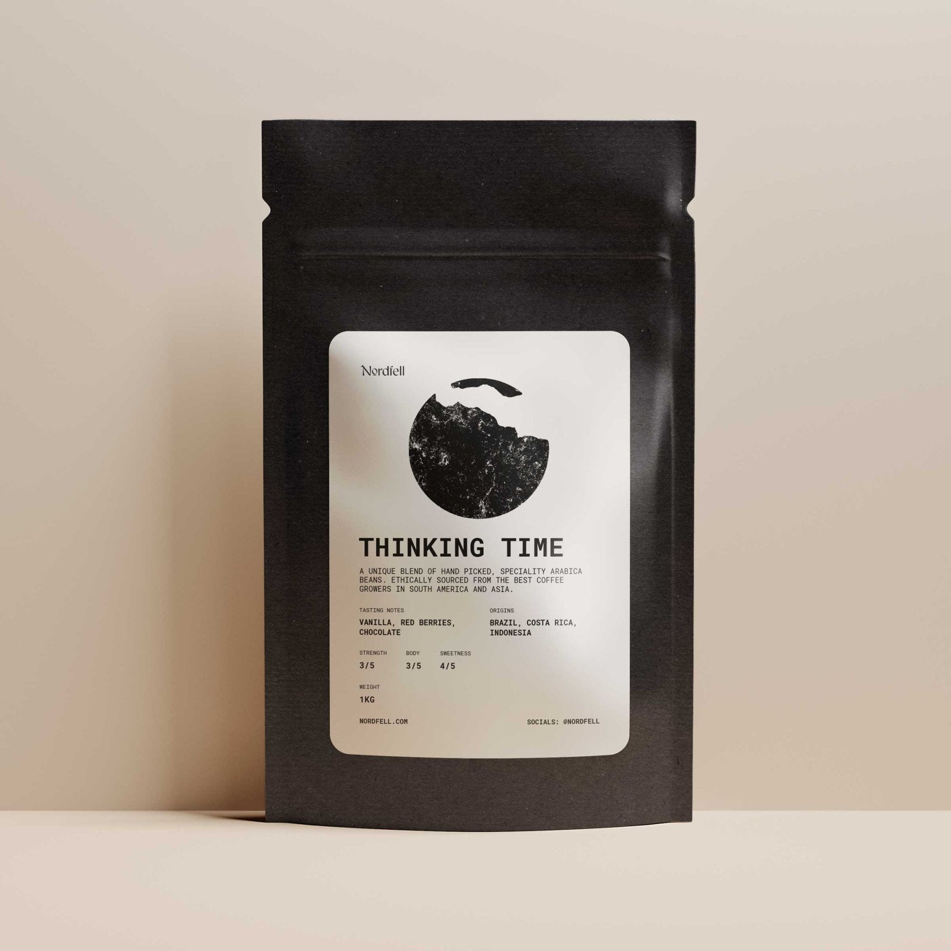 Thinking Time Medium Roast Coffee Beans 1kg