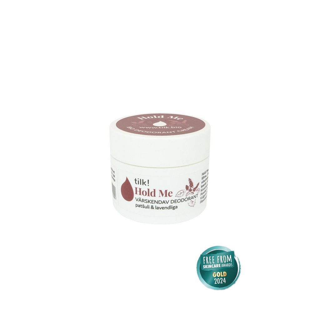 Hold Me Natural Deodorant – Aluminium Free, Vegan, Fresh Scent by Tilk! at www.brixbailey.com