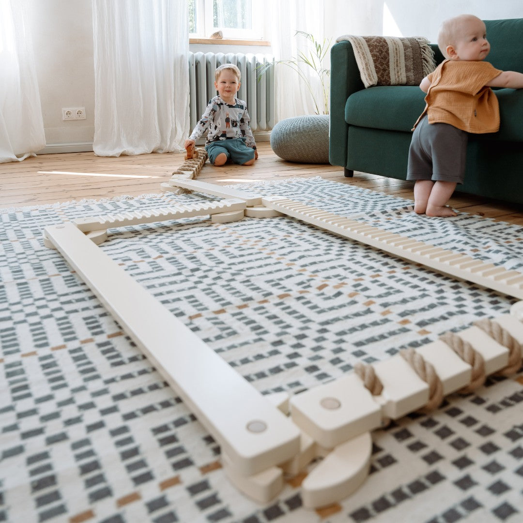 Enhance Your Playtime with TipiToo® Balance Beam Set - Fun & Developmental Family Activity by Ette Tete at www.brixbailey.com