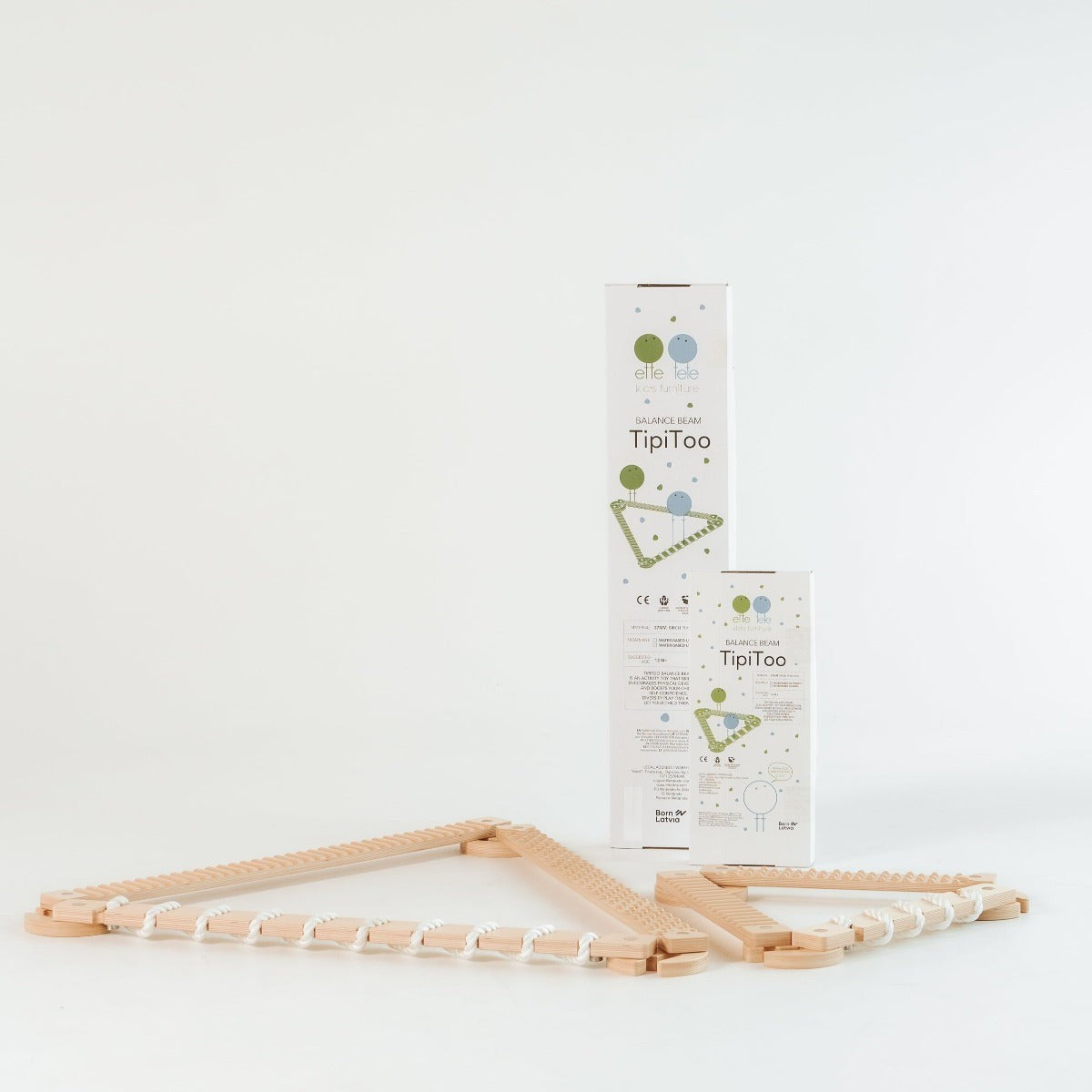 Enhance Your Skills with TipiToo® Balance Beam Set - Fun & Developmental Play for All Ages by Ette Tete at www.brixbailey.com
