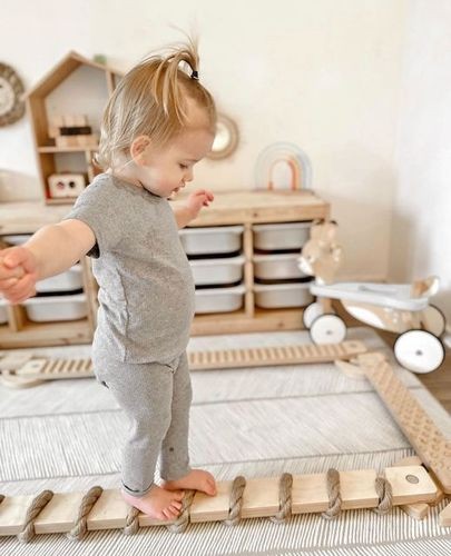 Balance Beam Set by TipiToo - Fun & Versatile Coordination Improvement for All Ages by Ette Tete at www.brixbailey.com