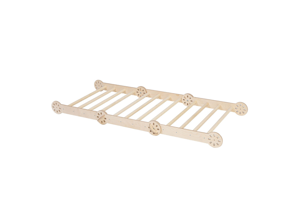 montessori climber flat-packed for easy assembly with baltic birch plywood pieces