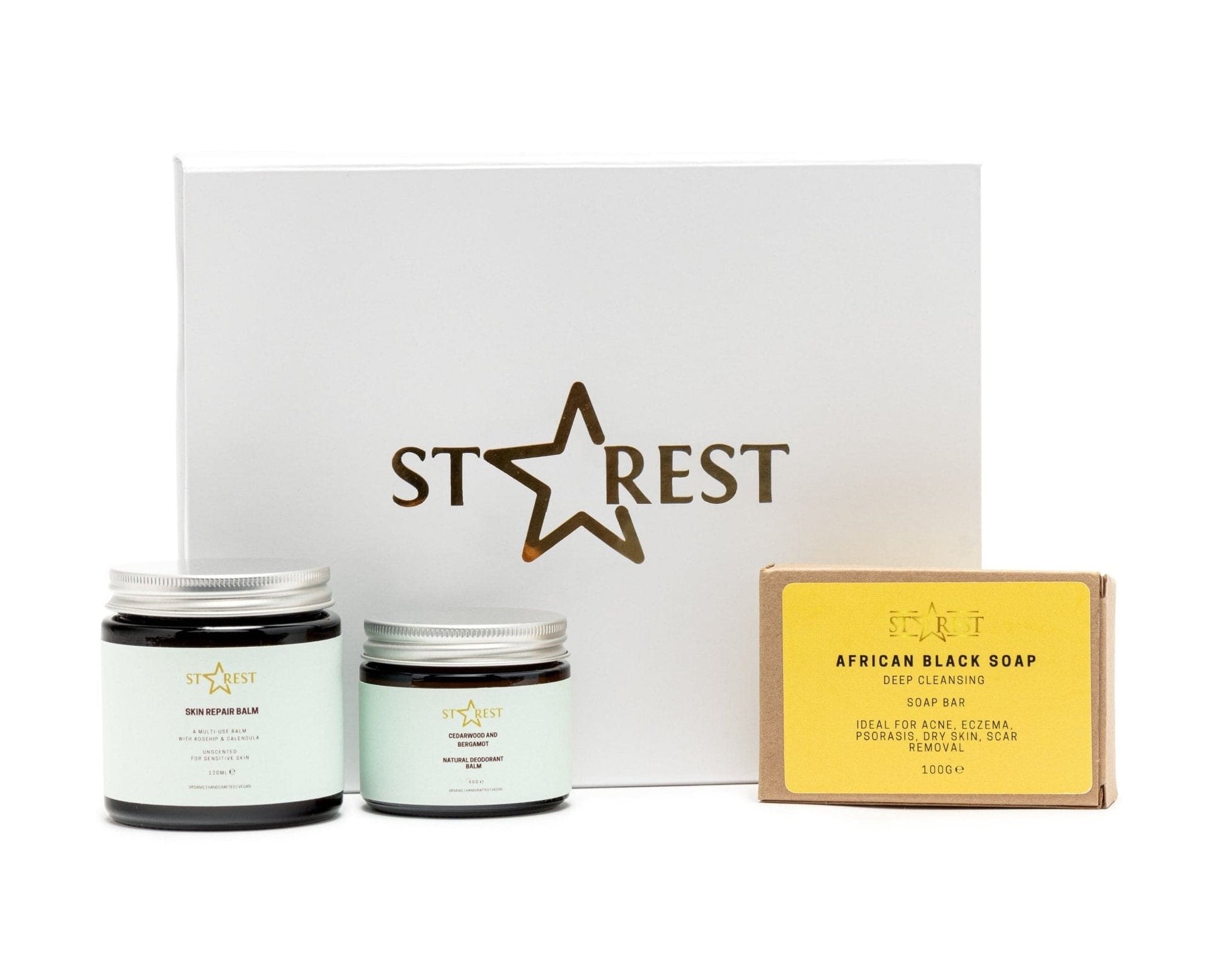 Trio Gift Set for Him Premium Body Care Collection