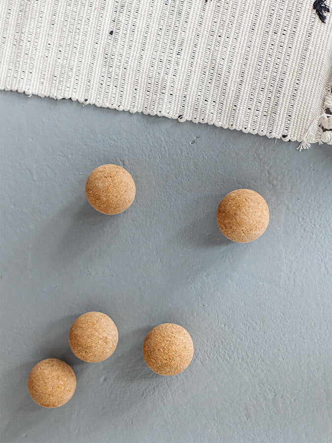 Cork Massage Ball Set of 3 for Self Massage and Fascia Release
