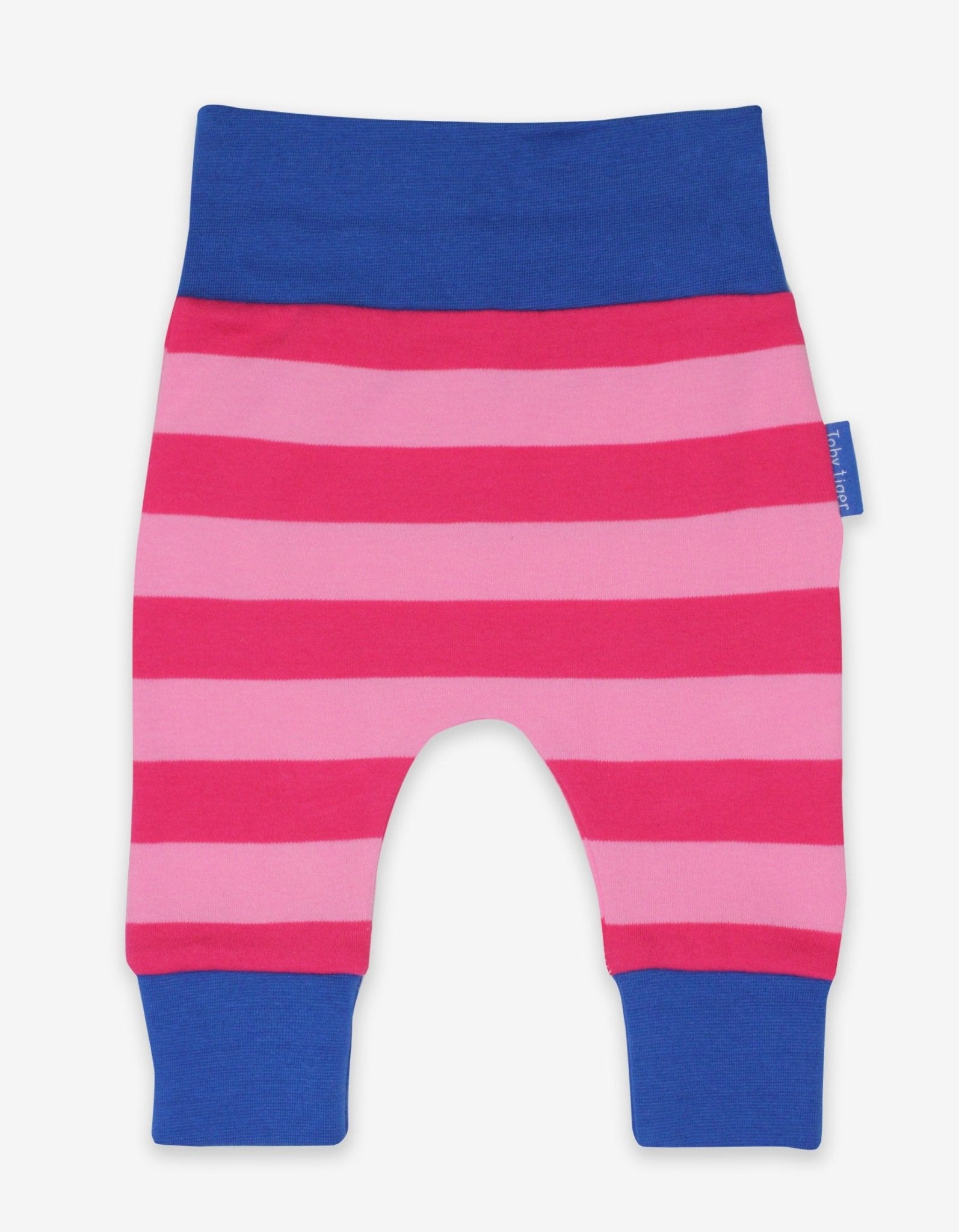 Organic Pink Stripe Yoga Pants