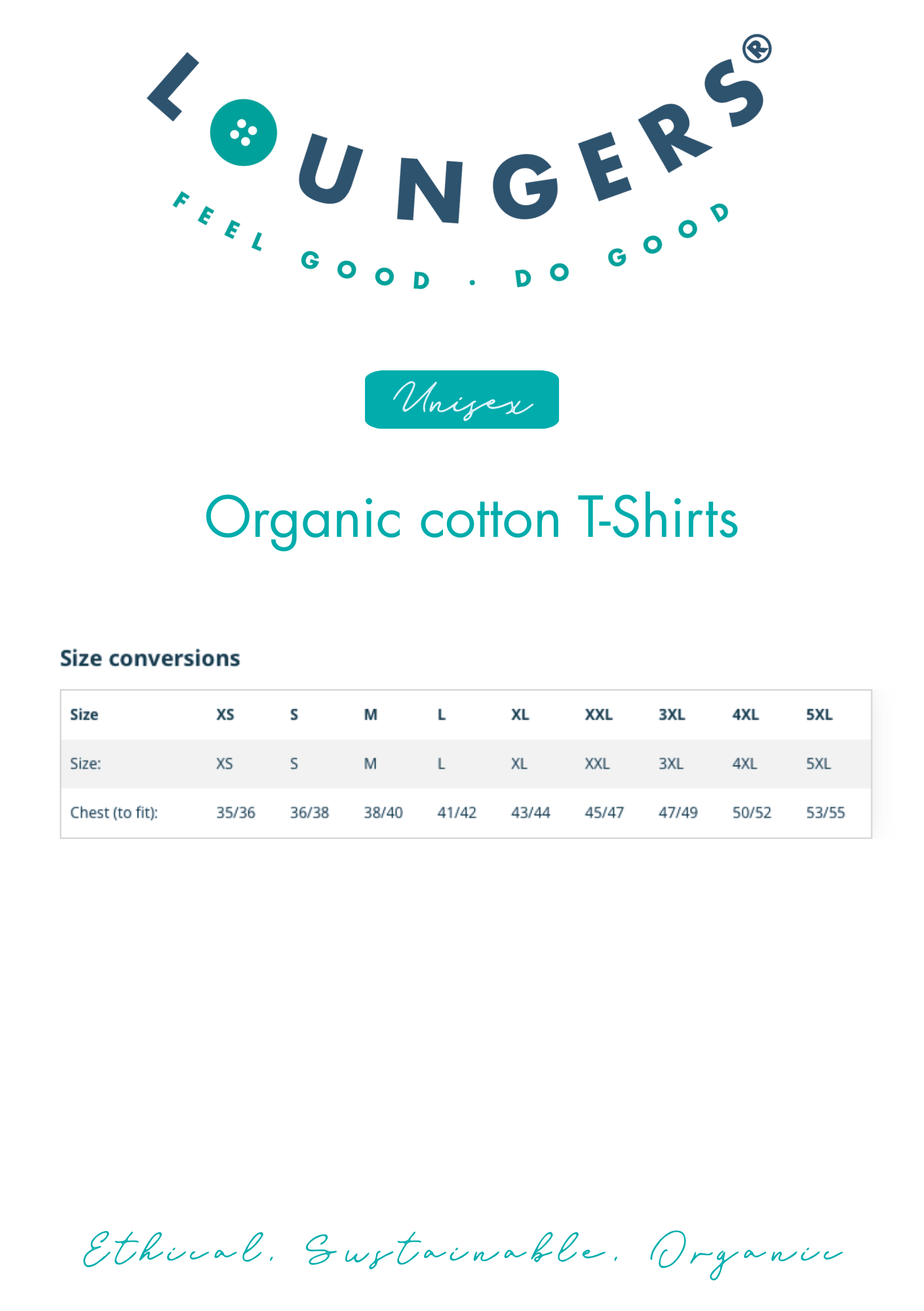 Men's Organic Cotton T Shirt