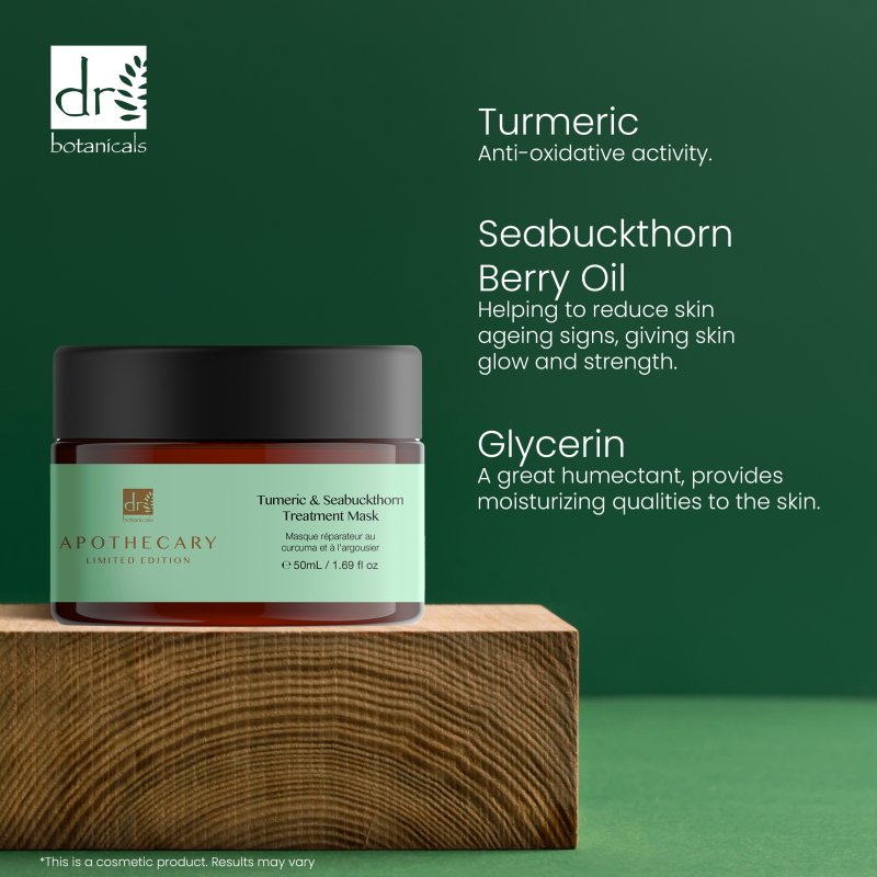 Turmeric and Seabuckthorn Treatment Mask 50ml