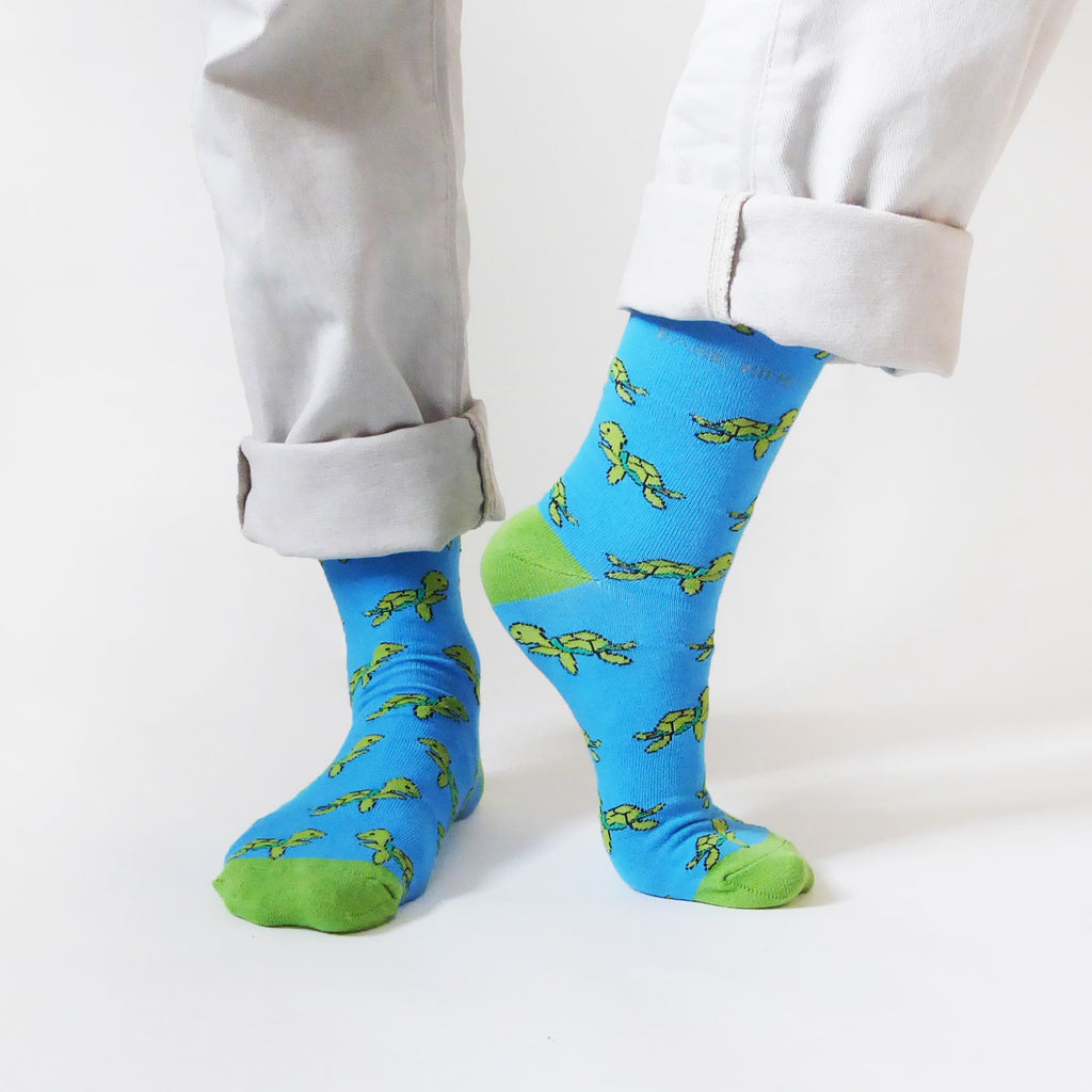 Blue Lover 6 Bamboo Sock Set