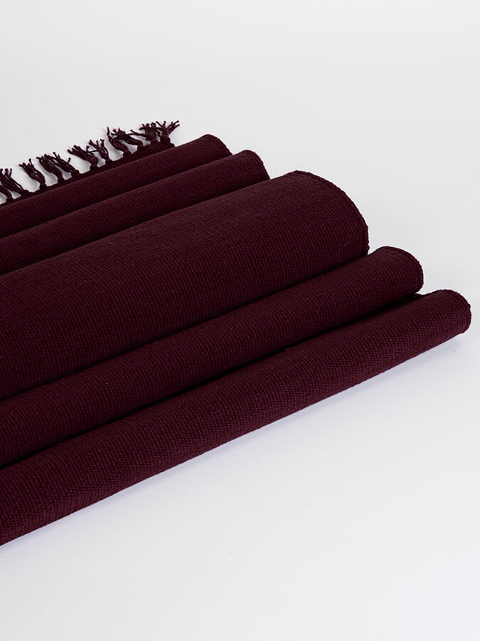 Organic Cotton Yoga Mat Handwoven in India