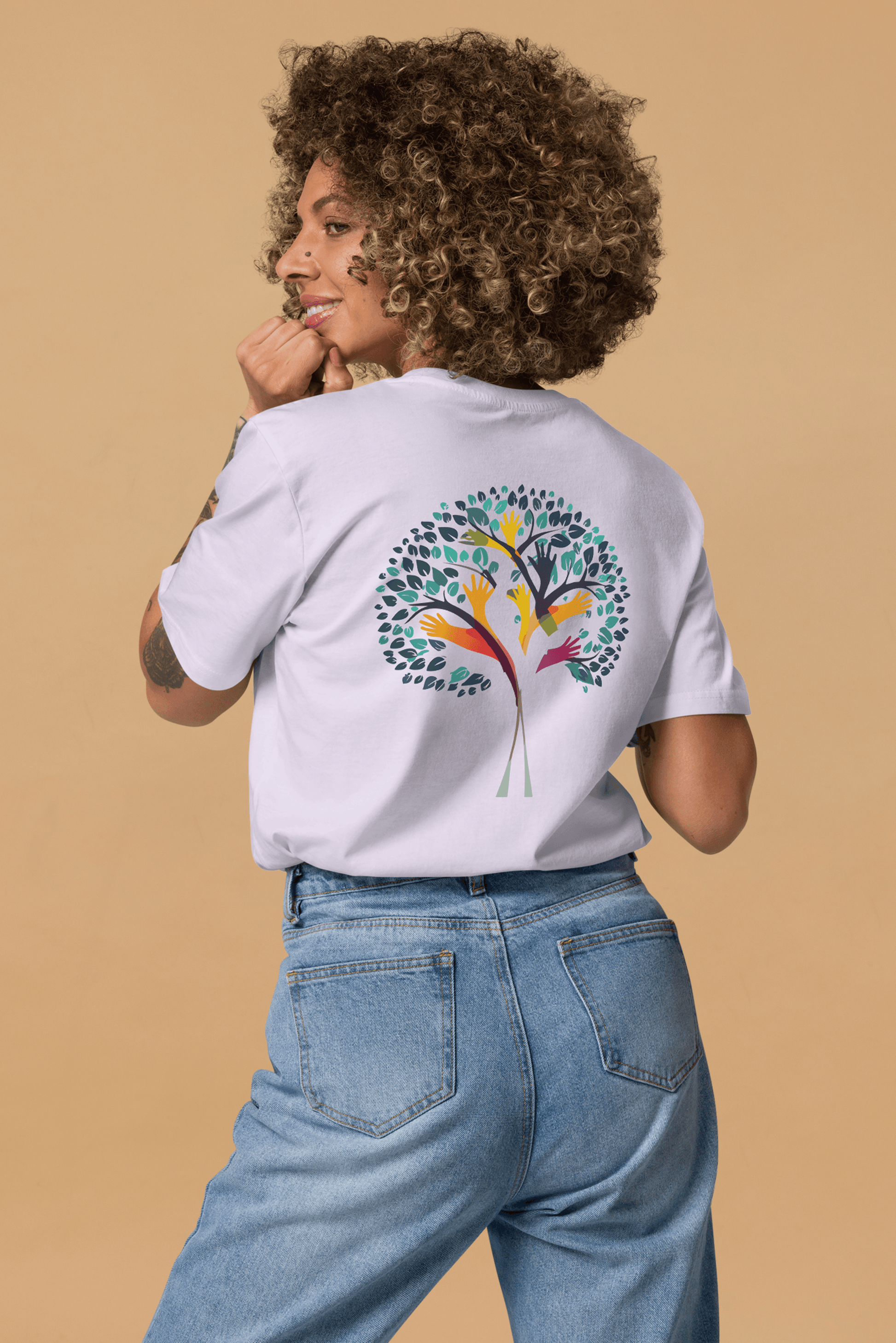 Unity Tree T-Shirt in Lavender