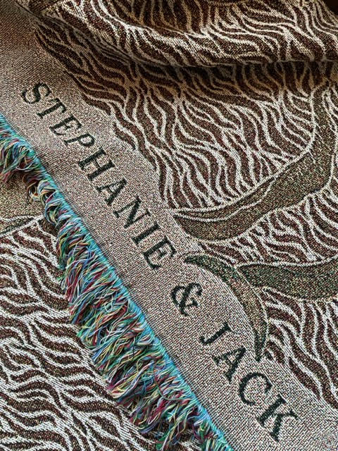 Design Your Own Bespoke Eco Woven Blanket