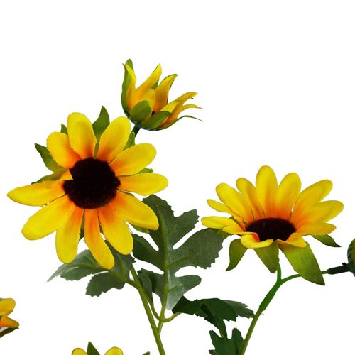 Pack of 6 Yellow Daisy Flower Sprays 70cm