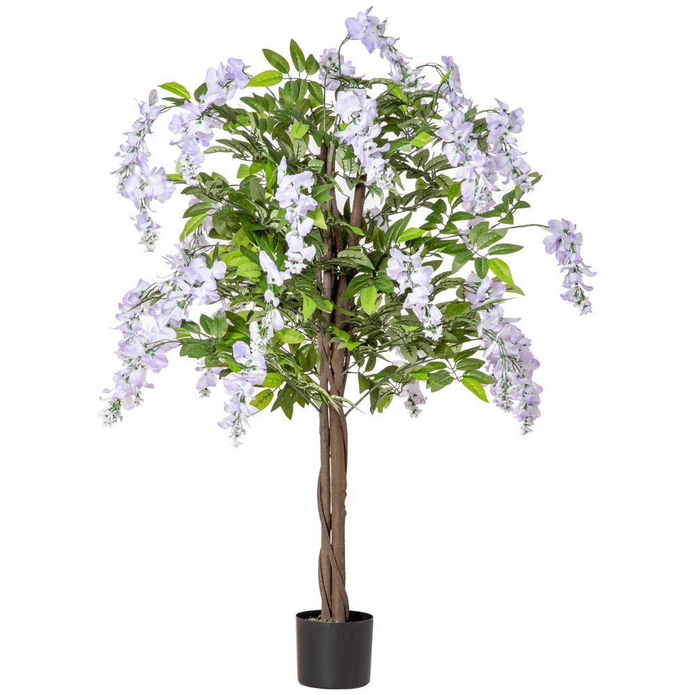 Realistic Wisteria Flower Tree 110cm Artificial Plant
