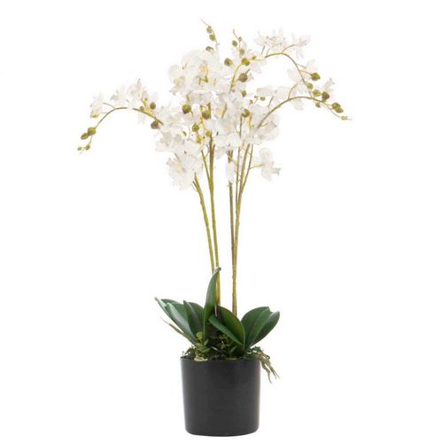 60cm Realistic Artificial Orchid Flower Display in Pot