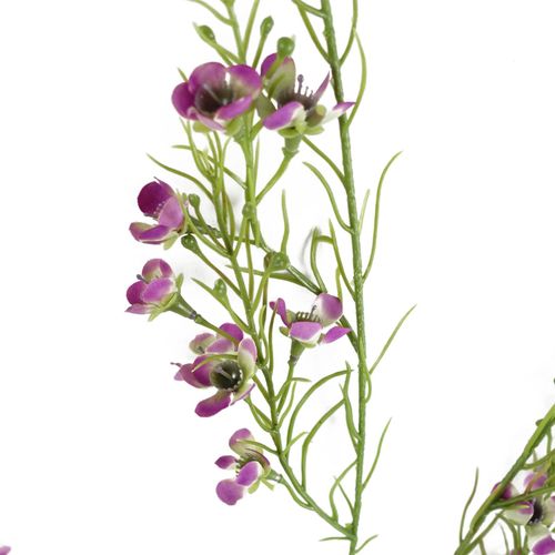 100cm Purple Artificial Foliage with Small Flowers