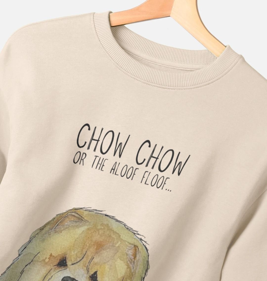 Big Chow Energy Oversized Sweatshirt in Fawn
