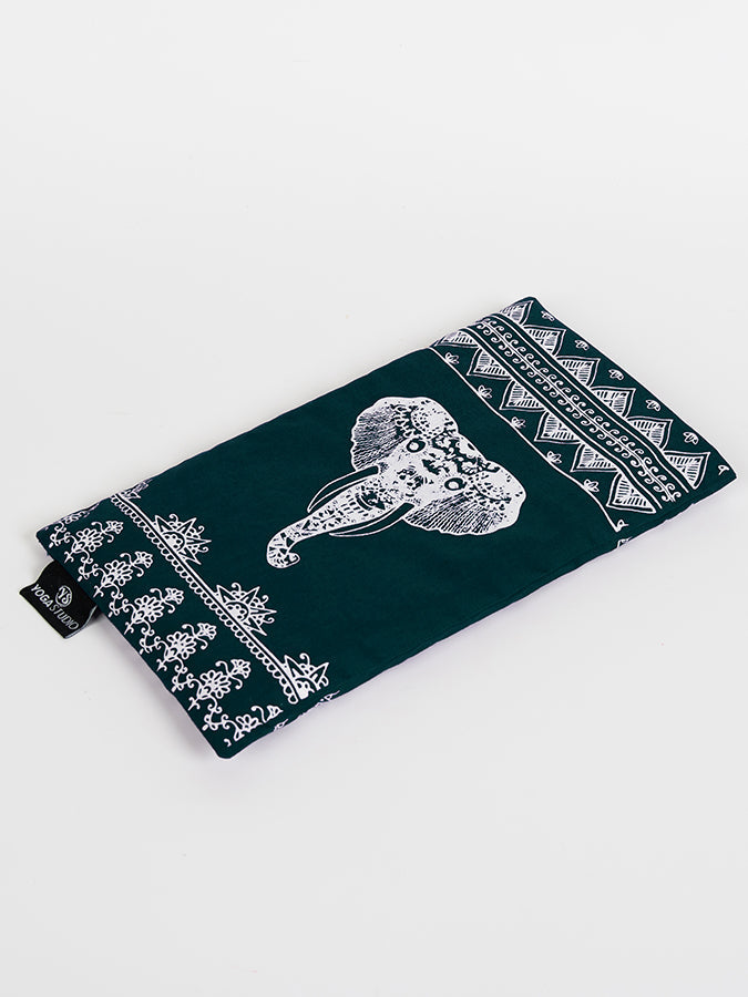 Organic Cotton Lavender Scented Eye Pillow with Linseed Fill