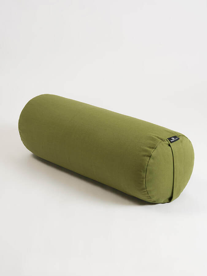 Organic Cotton Buckwheat Lotus Meditation Bolster Cushion