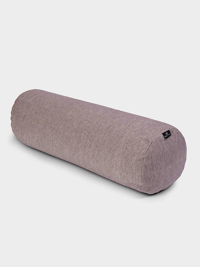 Organic Buckwheat Two Toned Meditation Bolster Cushion