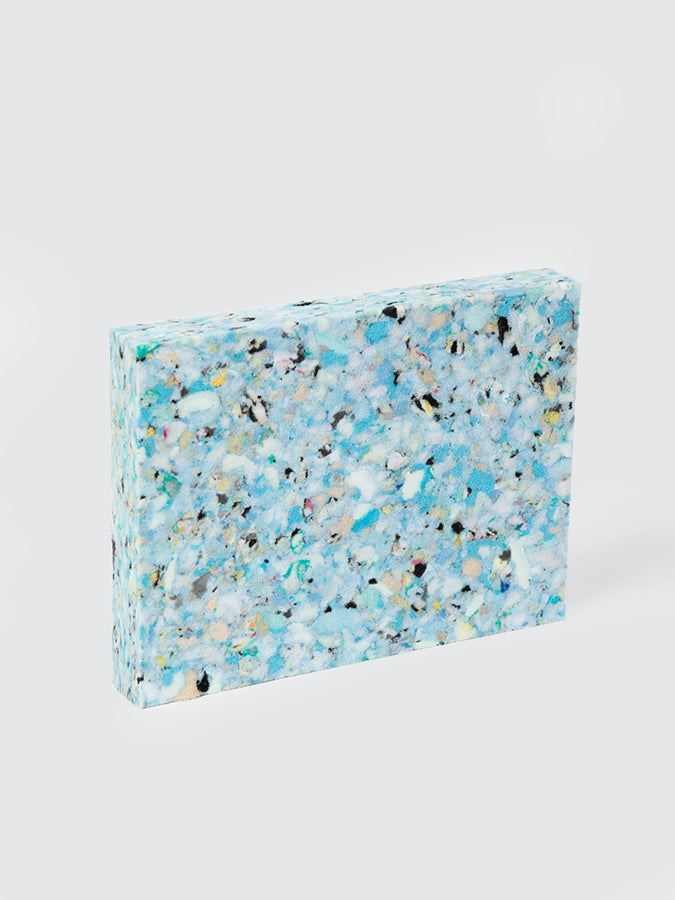 Recycled Chip Foam Yoga Block 20 x 15 x 2.5cm