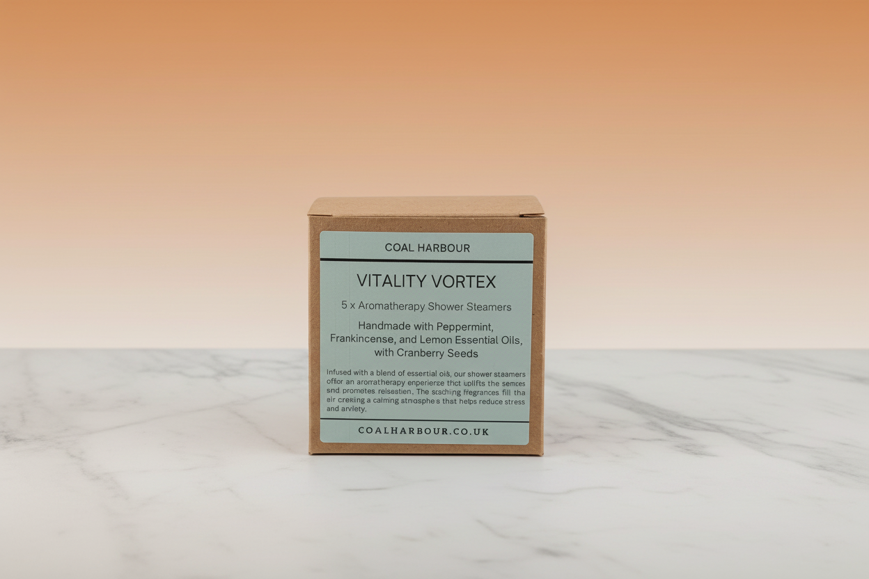 Shower Steamers Pack of 5 with Peppermint and Frankincense