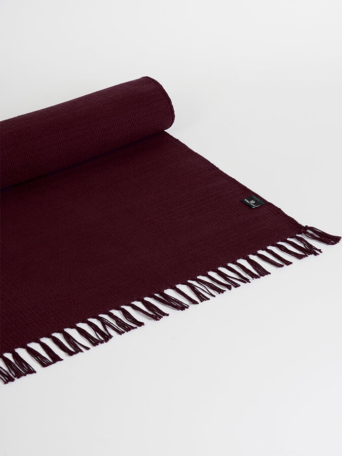 Organic Cotton Yoga Mat Handwoven in India