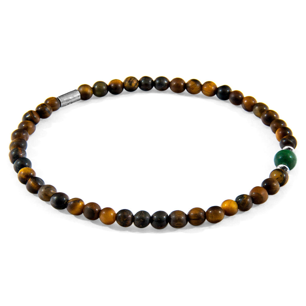 Elevate Your Style with the Walter Silver and Stone SKINNY Bracelet by ANCHOR & CREW at www.brixbailey.com
