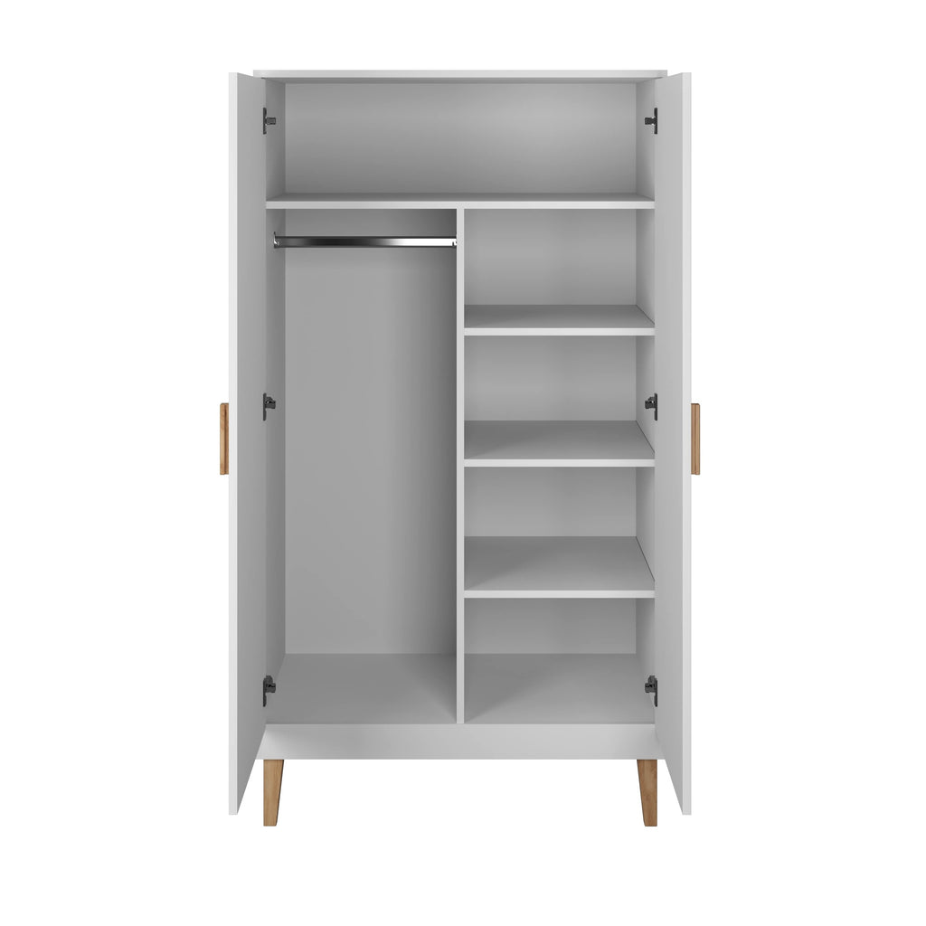 Wardrobe Kubi - White