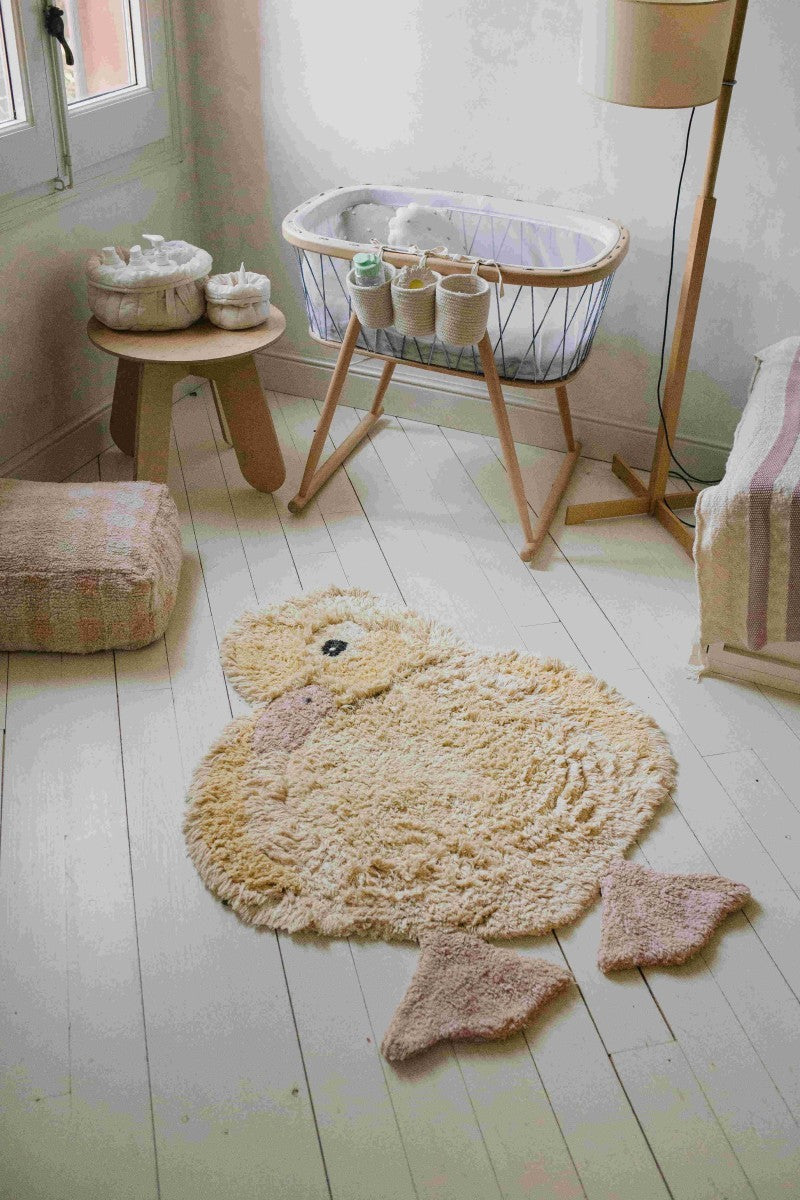 Washable Rug Duck, 95 x 120 cm
