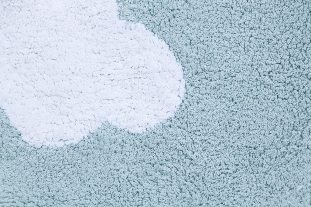 Transform Your Space with the Cloud Washable Puffy Rug - Elegant & Comfortable by Lorena Canals at www.brixbailey.com