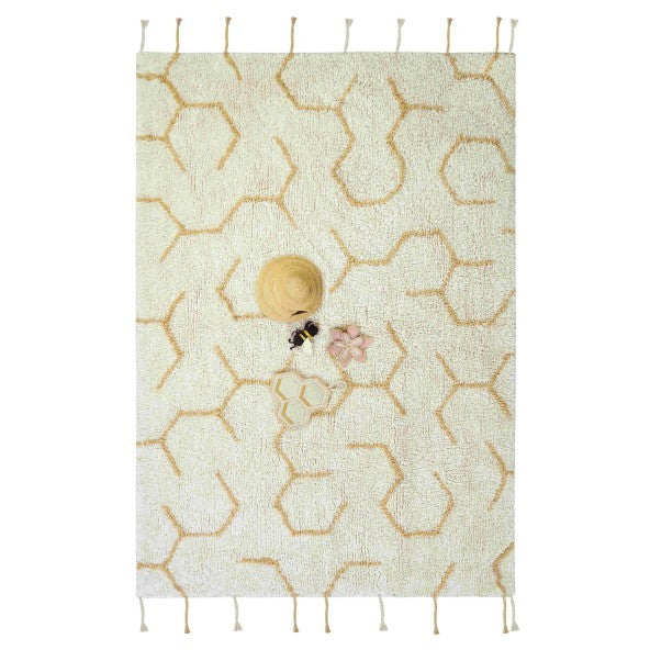 Discover Nectar Gathering with the Interactive Pollination Play Rug - Engage Your Child in the World of Bees by Lorena Canals at www.brixbailey.com