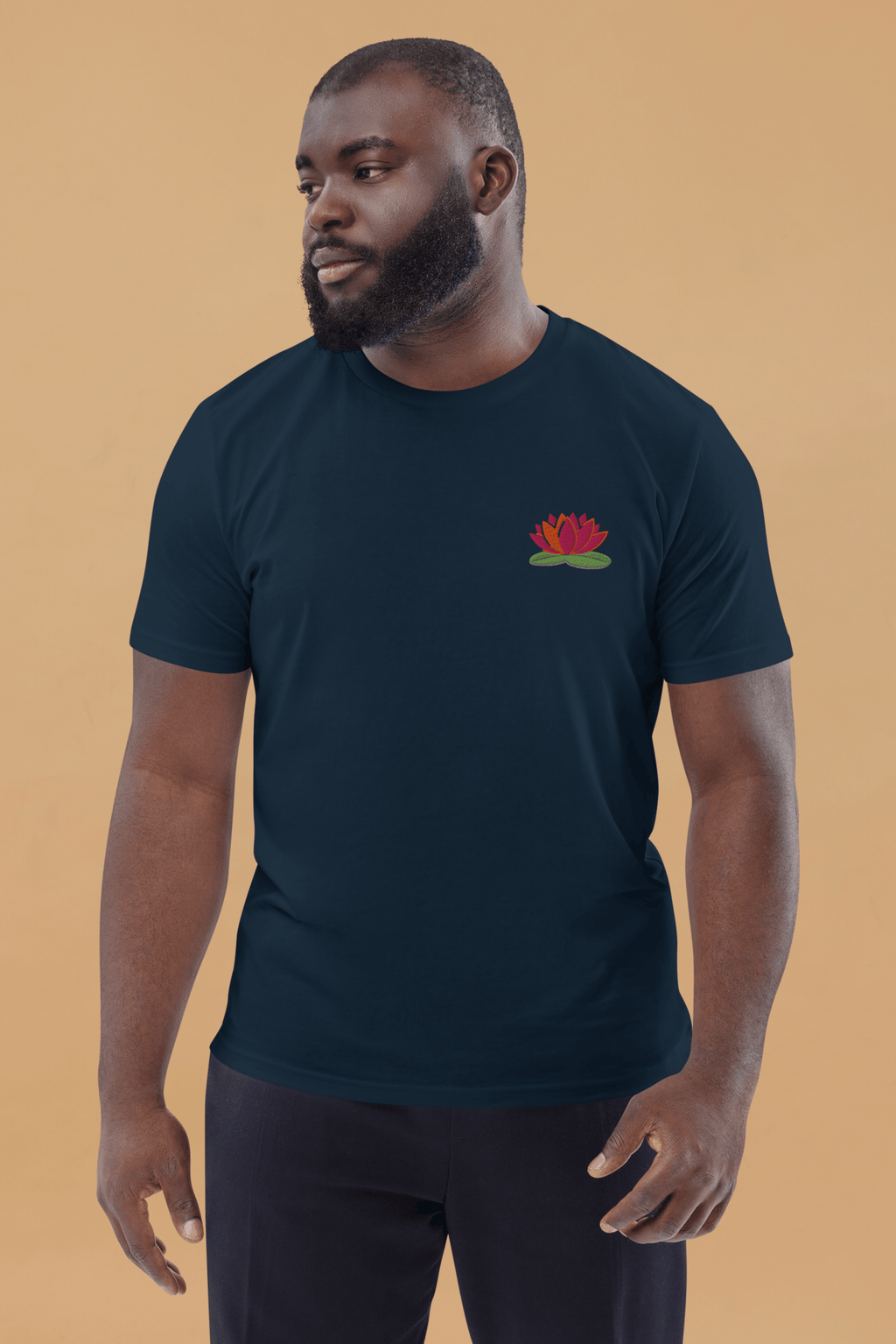 Water Lily T-Shirt in Navy