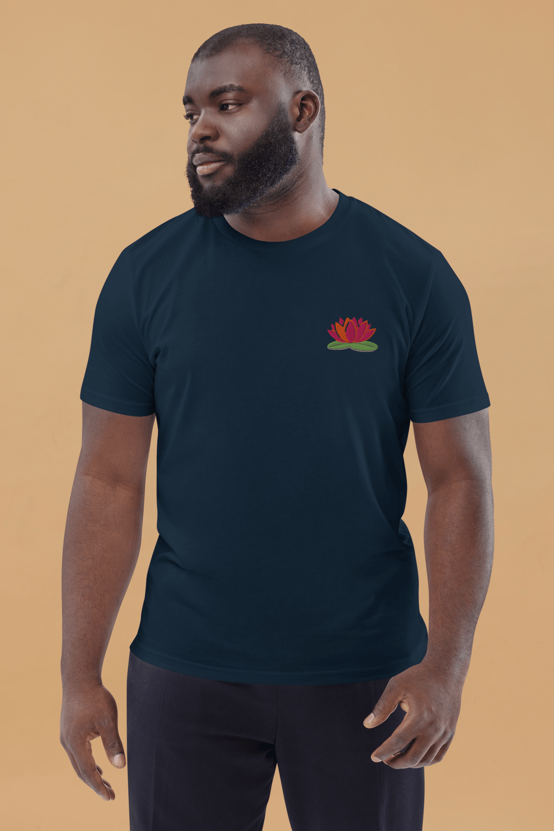 Water Lily T-Shirt in Navy