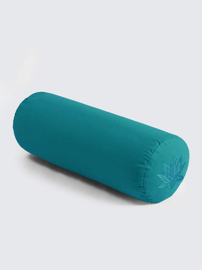 Organic Cotton Buckwheat Lotus Meditation Bolster Cushion